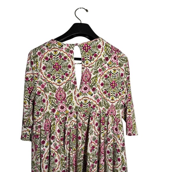 Torrid Womens Boho Print Dress Keyhole Neckline Size 00 Size 10 - Picture 7 of 8